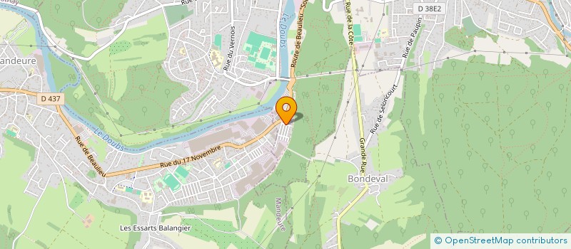 localisation de l'entreprise 805 168 044   HERICOURT