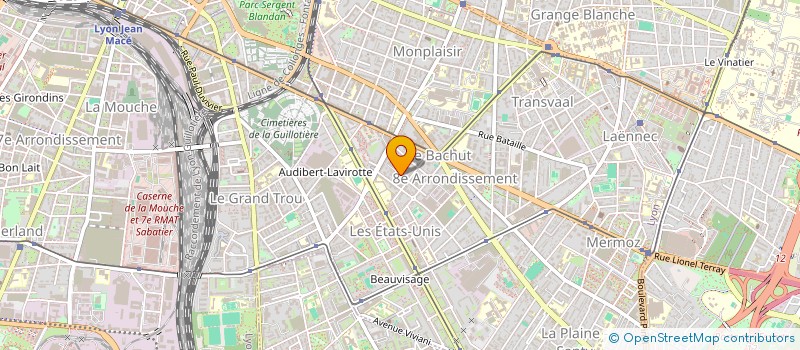 localisation de l'entreprise 805 169 935   LYON