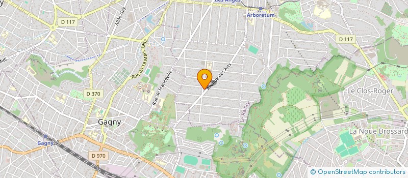 localisation de l'entreprise 805 174 356   GAGNY