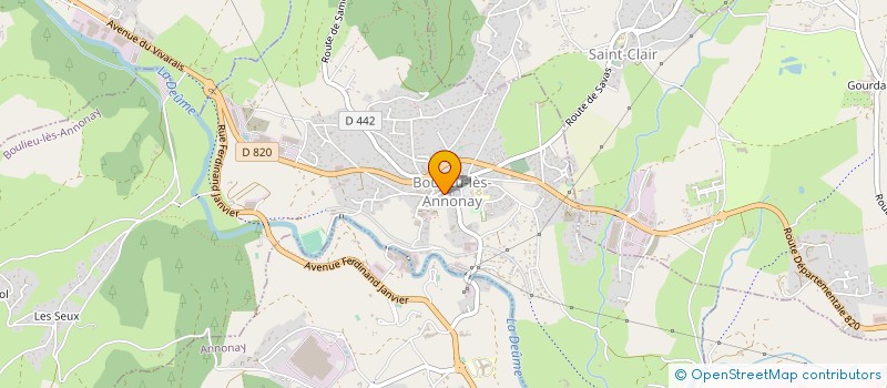 localisation de l'entreprise 805 175 502   ANNONAY