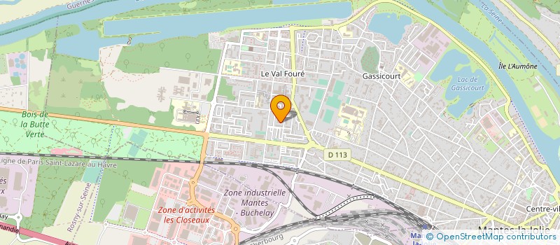 localisation de l'entreprise 805 175 791   MANTES-LA-JOLIE