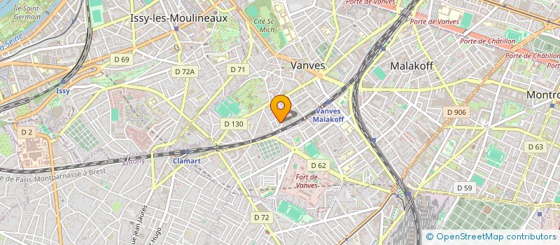 localisation de l'entreprise 805 190 535  à ISSY-LES-MOULINEAUX