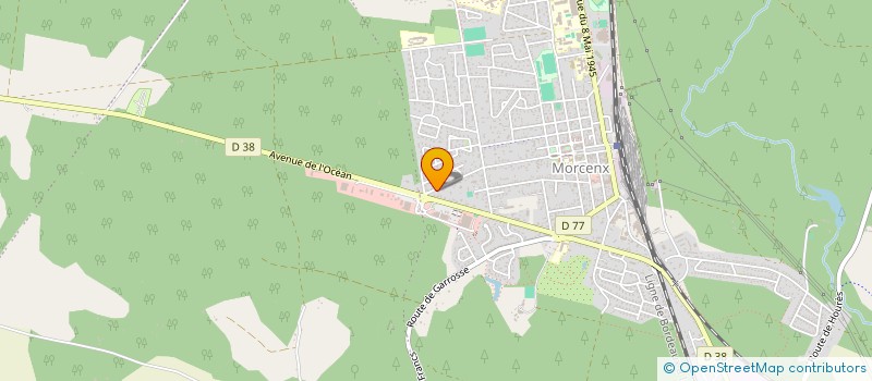 localisation de l'entreprise 805 191 434   MORCENX-LA-NOUVELLE