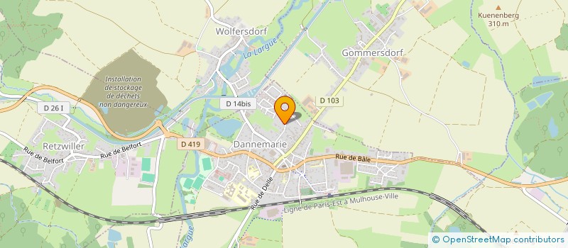 localisation de l'entreprise 805 211 091   MULHOUSE