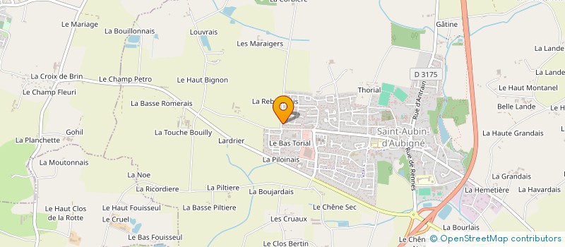 localisation de l'entreprise 805 220 373   SAINT-AUBIN-D'AUBIGNE