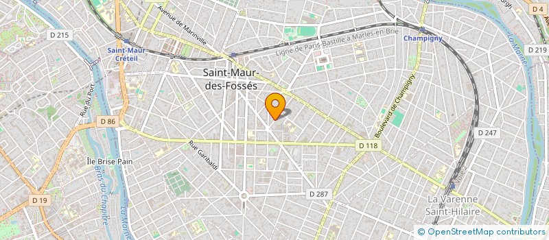 localisation de l'entreprise 805 223 161  à SAINT-MAUR-DES-FOSSES