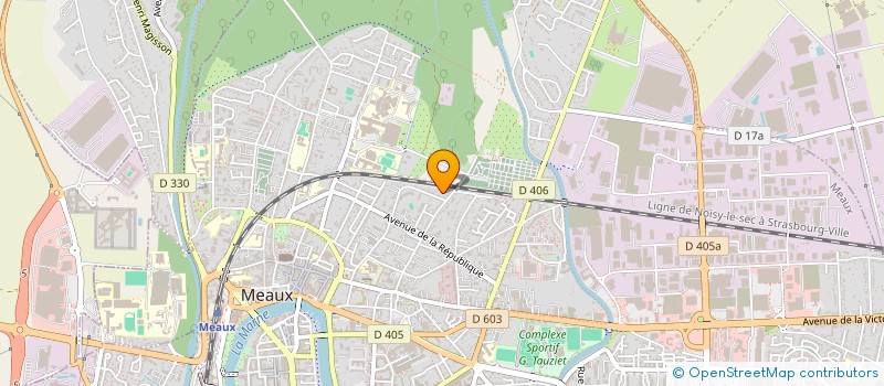 localisation de l'entreprise 805 249 034 à MEAUX