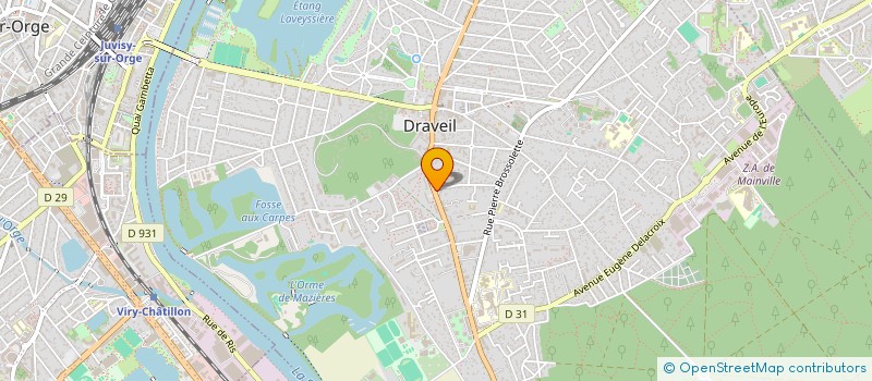 localisation de l'entreprise 805 266 368 à DRAVEIL