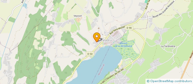 localisation de l'entreprise 805 274 826   VILLAGES DU LAC DE PALADRU