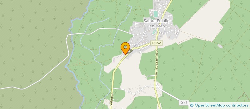 localisation de l'entreprise 805 283 827   SAINTE-EULALIE-EN-BORN