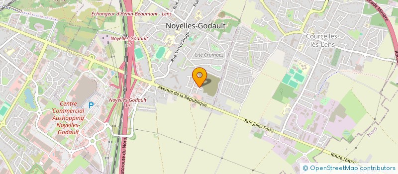 localisation de l'entreprise 805 288 511   LENS