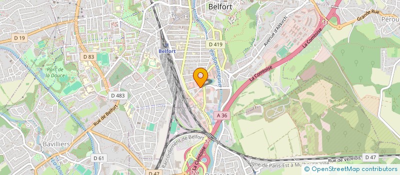 localisation de l'entreprise 805 291 713   GRAND-CHARMONT