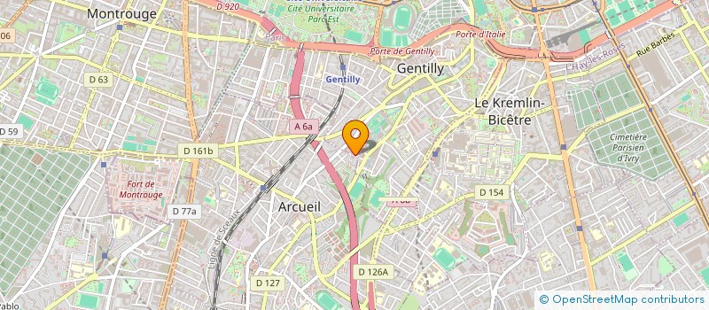 localisation de l'entreprise 805 311 651   GENTILLY