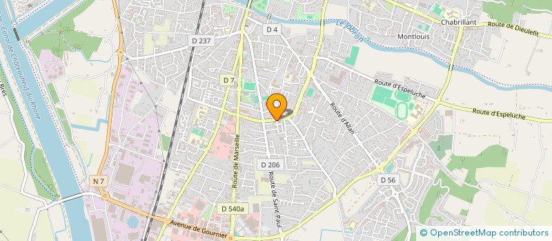 localisation de l'entreprise 805 317 492   MONTELIMAR