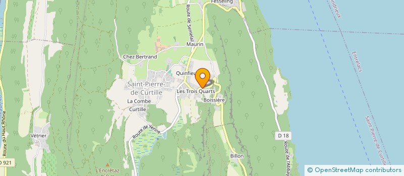 localisation de l'entreprise 805 323 839   SAINT-PIERRE-DE-CURTILLE