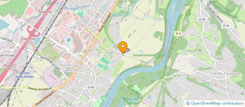 localisation de l'entreprise 805 325 537 à PORTET-SUR-GARONNE