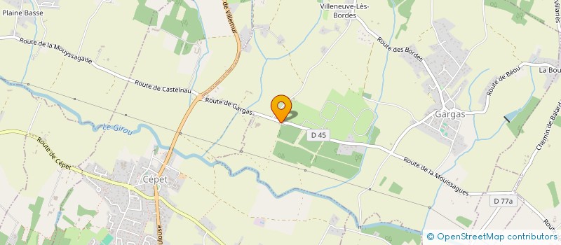 localisation de l'entreprise 805 331 634   GARGAS