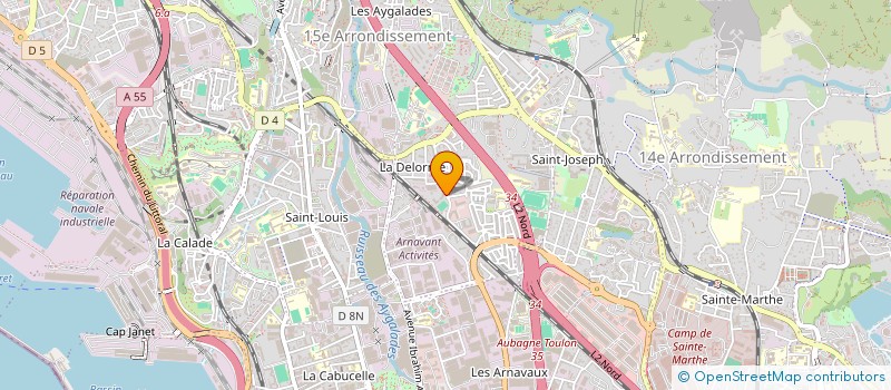 localisation de l'entreprise 805 349 677   CHARLEVAL