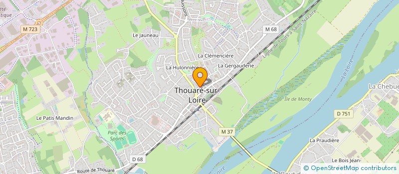 localisation de l'entreprise 805 358 454 à NANTES