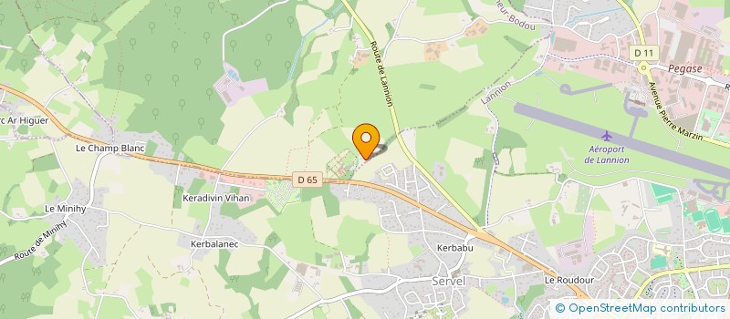 localisation de l'entreprise 805 361 706   LANNION