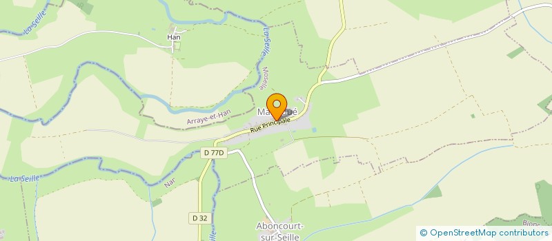 localisation de l'entreprise 805 373 867   AULNOIS-SUR-SEILLE