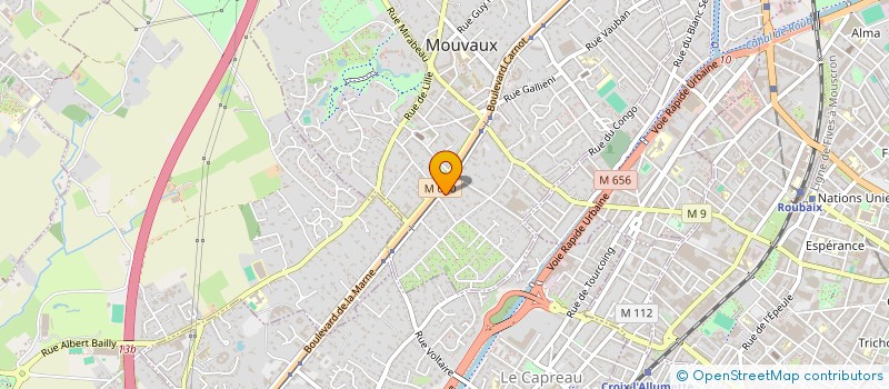 localisation de l'entreprise 805 392 446 à MARCQ-EN-BARŒUL