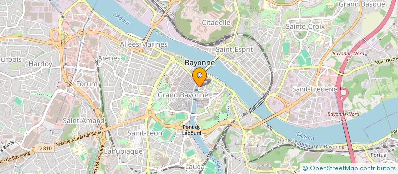 localisation de l'entreprise 805 401 114   BAYONNE