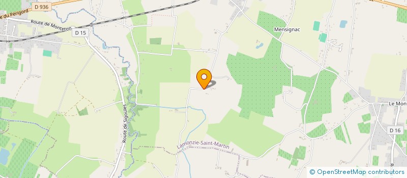 localisation de l'entreprise 805 404 266   LAMONZIE-SAINT-MARTIN