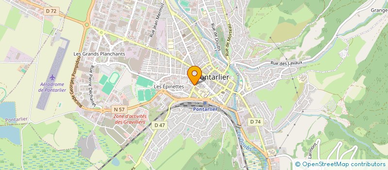 localisation de l'entreprise 805 406 212 à PONTARLIER