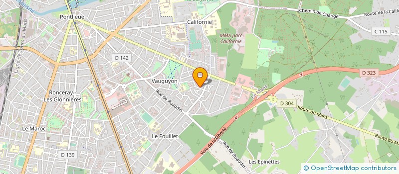 localisation de l'entreprise 807 401 120   LE MANS