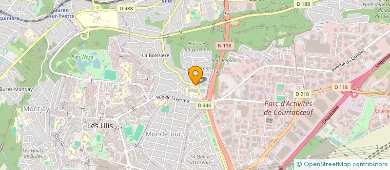 localisation de l'entreprise 807 410 253 à ORSAY