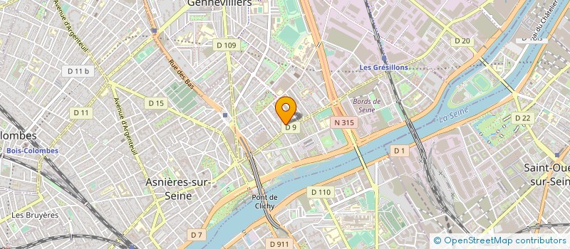 localisation de l'entreprise 807 417 951 à GENNEVILLIERS