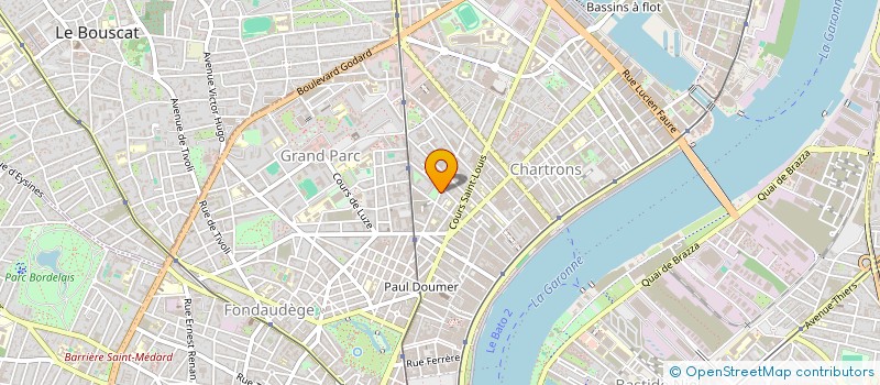 localisation de l'entreprise 807 419 585   BORDEAUX