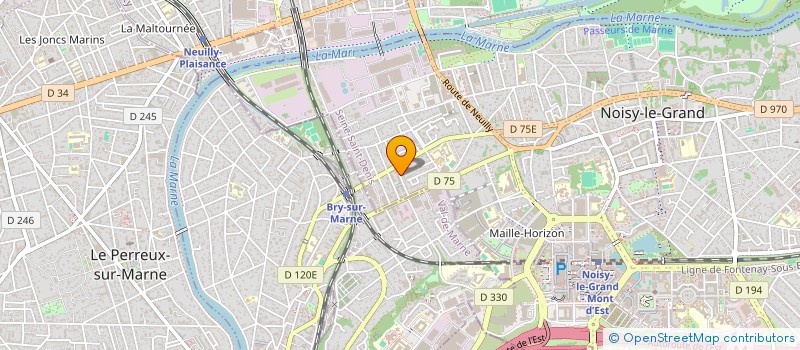 localisation de l'entreprise 807 427 513   NOISY-LE-GRAND