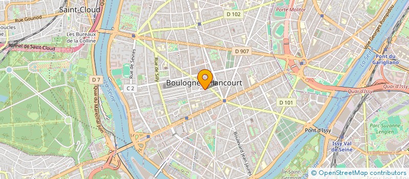 localisation de l'entreprise 807 439 146   BOULOGNE-BILLANCOURT