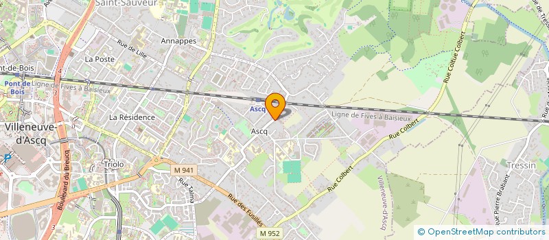 localisation de l'entreprise 807 505 011   VILLENEUVE-D'ASCQ