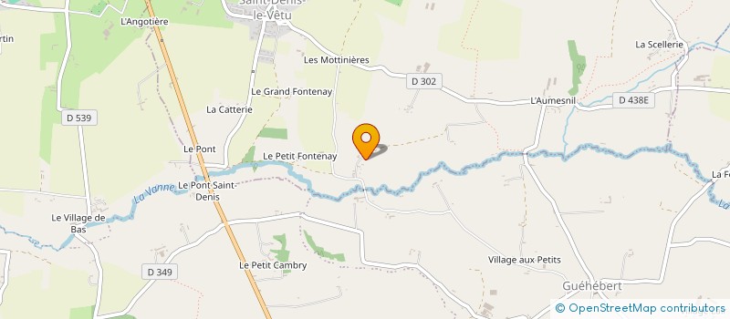 localisation de l'entreprise 807 523 949   SAINT-DENIS-LE-VETU