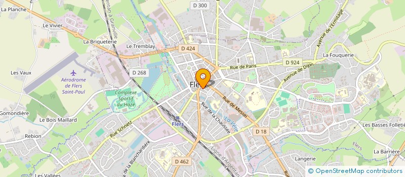 localisation de l'entreprise 807 529 953 à FLERS