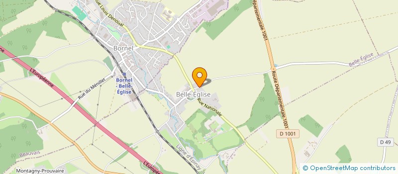 localisation de l'entreprise 807 537 824   LE RAINCY