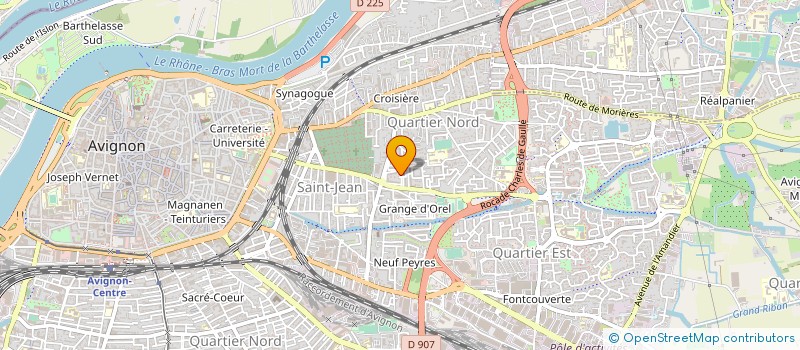 localisation de l'entreprise 807 538 608   AVIGNON