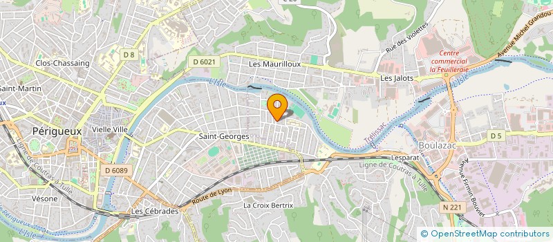 localisation de l'entreprise 807 539 663   SANILHAC