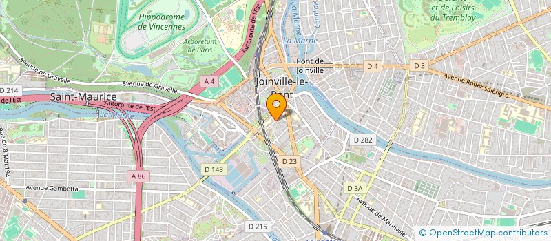 localisation de l'entreprise 807 543 996  à ALFORTVILLE