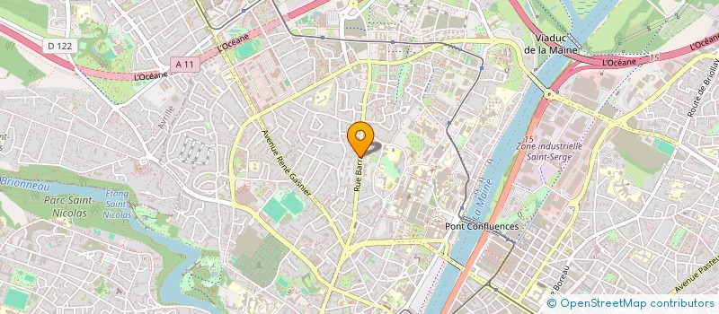 localisation de l'entreprise 807 563 564   LE MANS