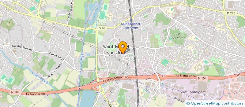 localisation de l'entreprise 807 568 860   MONTLHERY