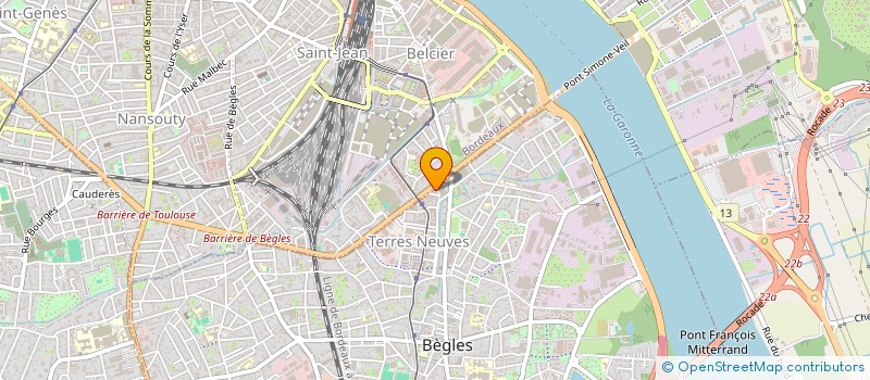 localisation de l'entreprise 807 571 187  à BEGLES