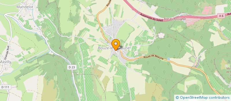 localisation de l'entreprise 807 573 761   DIJON