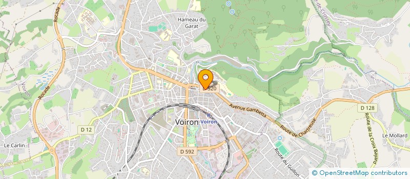 localisation de l'entreprise 807 594 569   VOIRON