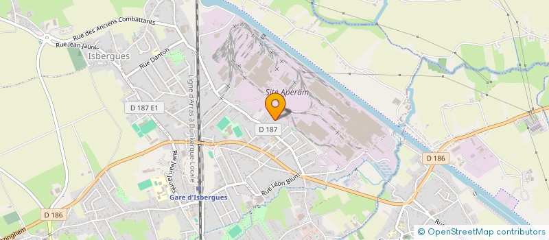 localisation de l'entreprise 807 613 922   ISBERGUES