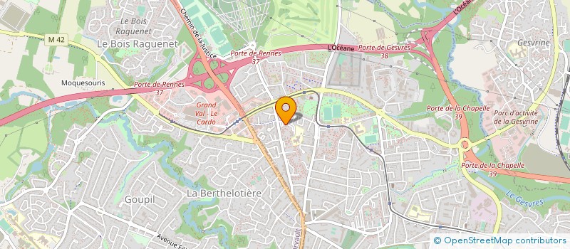 localisation de l'entreprise 807 639 521   NANTES