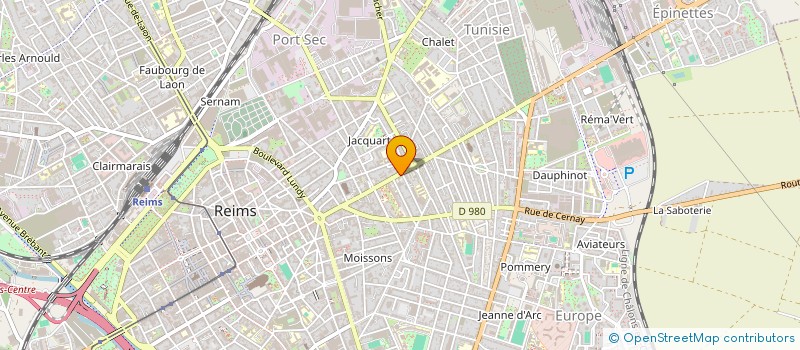 localisation de l'entreprise 807 645 015   REIMS